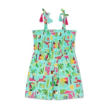 Mayoral Overal 3877 Zelená Relaxed Fit 6Y