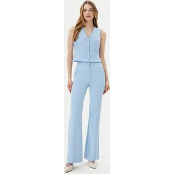 Dámská vesta Maryley Vesta 25EB128/43MA Světle modrá Regular Fit XL