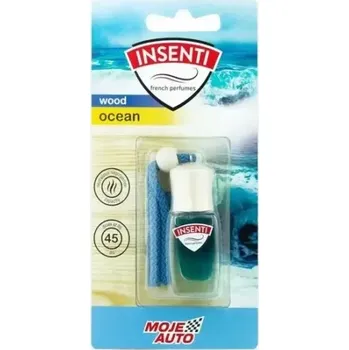 MOJE AUTO INSENTI WOOD OCEAN - Závěsná vůně oceán blister 8ml