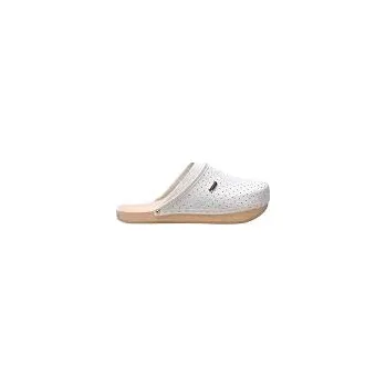 Dámská zdravotní obuv Lanaform Dynastatic Anticelulitidní dřeváky s plnou špičkou: WHITE (Anticelulitidní obuv)