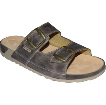 Dámská zdravotní obuv Medistyle zdravotní pantofle Erik 5E-J14 Barva: hnědá, Velikost: 44