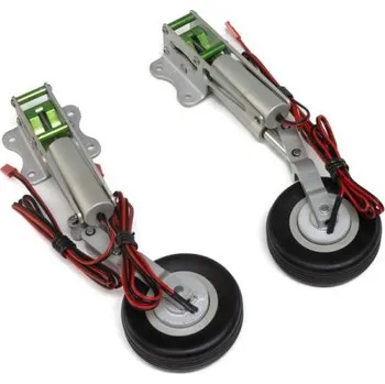 RC model Hangar 9 hlavní podvozek s podvozkovou nohou (2): MB-339 2.1m bez koliesok a elektroniky