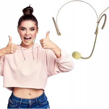 Mikrofon Náhlavní mikrofon DNA LM-09B v tělové barvě náhlavní mikrofon