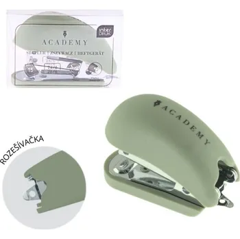 Sešívačka Academy Mini 24/6-26/6/15l, zelená