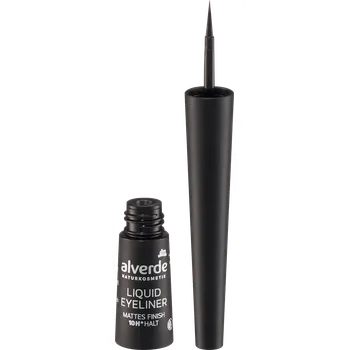 Oční linky alverde NATURKOSMETIK tekuté oční linky 10 černé