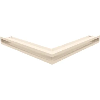 KRATKI 560 x 560 x 60 Luft krémová SF krbová mřížka