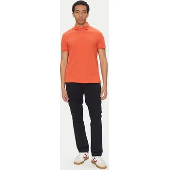 Pánské tričko Tommy Hilfiger Polokošile 1985 MW0MW17770 Oranžová Regular Fit S