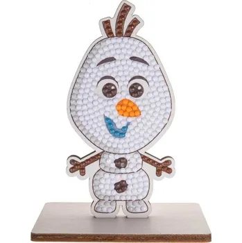 Výtvarná sada CRYSTAL ART Diamantové malování Ledové království: Olaf