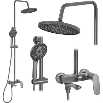 Sprchový set REA - Sprchový set Marco Gun Grey REA-P5600