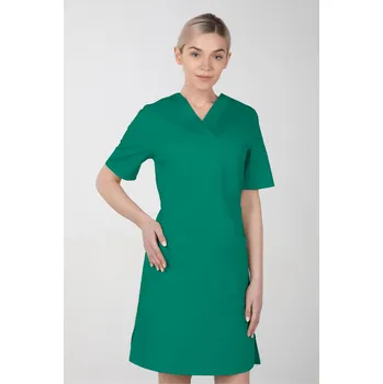 Dámské šaty Dámské zdravotnické šaty M-076F, zelená (Zdravotnické oblečení)