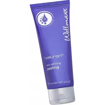 Pleťový peeling Wellmaxx Hyaluron5 skin refining peeling 75ml (Kosmetika WELLMAXX)