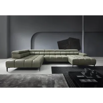 Sedací souprava Kožená sedací souprava PLAZA XL s elektrickým výsuvem