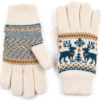 Rukavice ArtOfPolo Unisex rukavice se soby Béžové Artofpolo FArk13410ss04