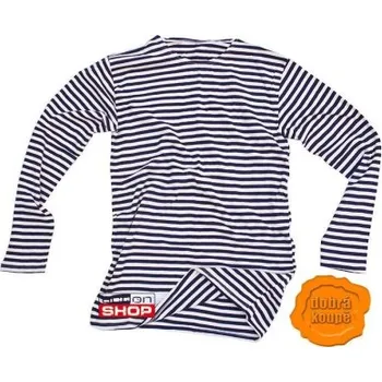 Pánské tričko Tričko RUS námořnické dlouhý rukáv dětské, velikost 100 - Modrá + dárek zdarma