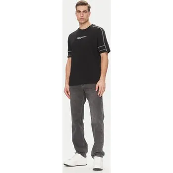 Pánské tričko Karl Lagerfeld Jeans T-Shirt A2M17052 Černá Relaxed Fit M