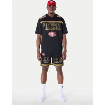 Pánské kraťasy New Era Sportovní kraťasy NFL Saf49E Graphic 60596398 Černá Regular Fit L