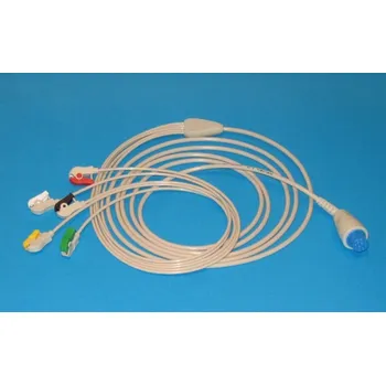 Monitor životních funkcí EKG kabel KB-5-M-Wa do monitoru Artema, Biazet, Simonsen & Weel (S&W) (EKG)