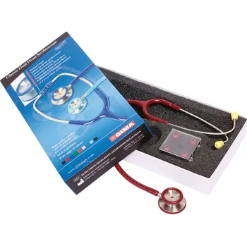 Stetoskop Fonendoskop CLASSIC DUAL Burgundy (Fonendoskopy)