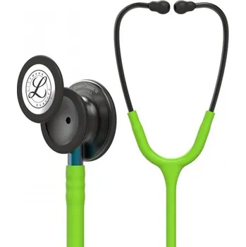 Stetoskop 3M Littmann Classic III Lime Green, Smoke Finish - Blue Stem (Fonendoskopy Littmann - Speciální edice)