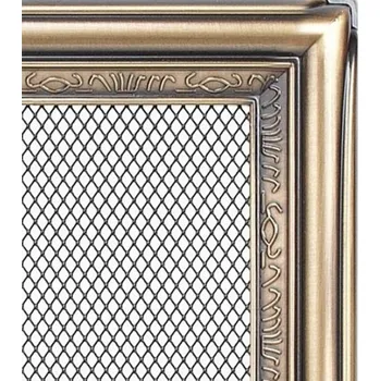 KRATKI 110 x 420 rustikální krbová mřížka