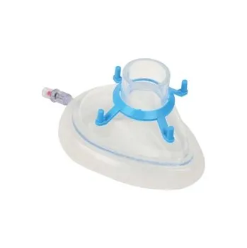 Karnevalová maska Dětská maska k ambuvaku - velikost 3, velká, červená (Ruční resuscitátory)