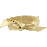 Dámský zlatý široký pásek z umělé kůže Lifestyle F0265