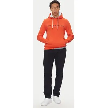 Pánská mikina Tommy Hilfiger Mikina Logo MW0MW11599 Oranžová Regular Fit S