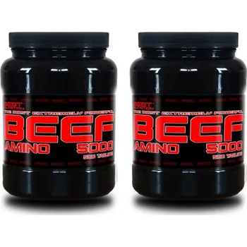Aminokyselina 1+1 Zadarmo: Amino BEEF 5000 od Best Nutrition Balení: 500 tbl + 500 tbl