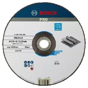 Brusný kotouč Bosch Příslušenství - Brusný kotouč na kov 230x22,23 mm 2608600386