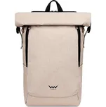 batoh Vuch Tayte Small Roll Top - Beige 19 L