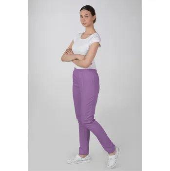Zdravotnický oděv Dámské zdravotnické kalhoty M-086, fialová (Zdravotnické oblečení)