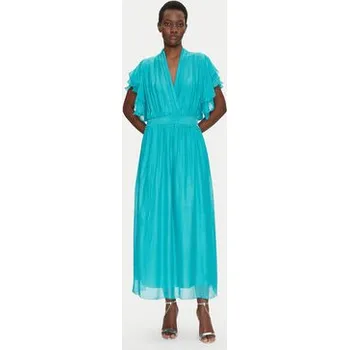 Dámské oblečení Dixie Letní šaty A207W017A Tyrkysová Regular Fit S