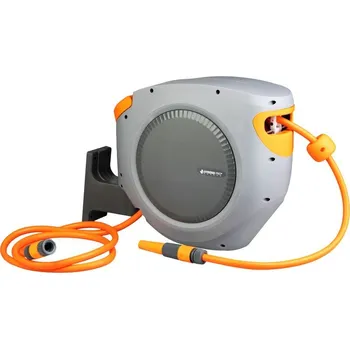 Zahradní hadice STREND PRO Automatický nástěnný naviják se zahradní hadicí 1/2“ délka 20+2 m