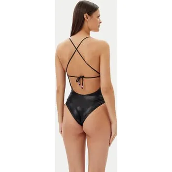 Dámské plavky Chantelle Jednodílné plavky Pulp Metallic C22KT9 Černá S