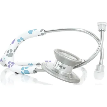 Stetoskop MDF 777 MD One® Epoch® Titanium Adult Stethoscope – Paws/ Silver (Fonendoskopy)