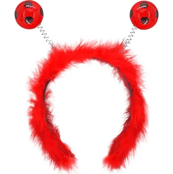 Karnevalový doplněk Čelenka beruška s tykadly