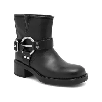 Dámské kozačky Polokozačky Badura MANGUALDE-01 Černá 38