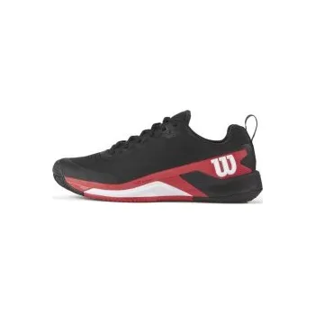 Pánská tenisová obuv Wilson pánská tenisová obuv Rush Pro 4.5 Clay - Bk/Rd/W 44 2/3