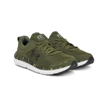 Pánské tenisky Běžecké boty Under Armour UA Charged Assert 10 Camo 3027036 Zelená 41