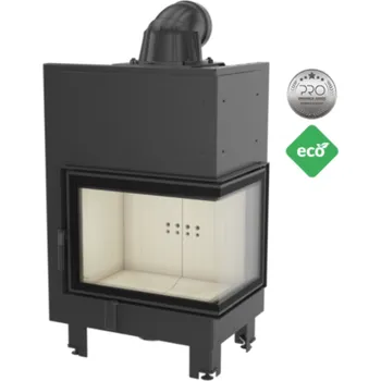 Krbová vložka KRATKI MBA 17kW BS Pravá SG krbová vložka