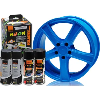 Auto-moto FOLIATEC fólie ve spreji (dip) 800 ml, barva: Neonová modrá