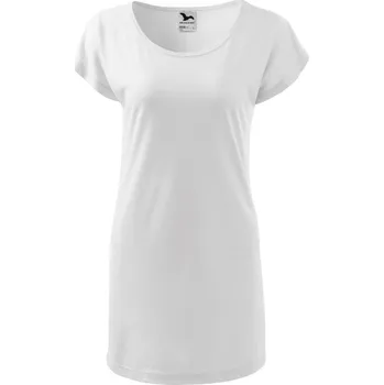 Zdravotnický oděv Dámské zdravotnické tričko/šaty s krátkým rukávem, bílá (Zdravotnické oblečení)