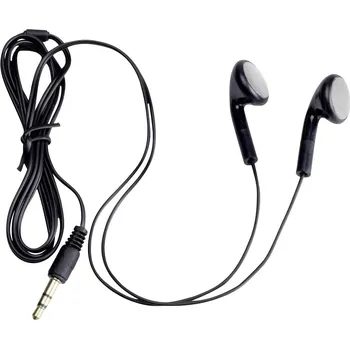 Sluchátka Albrecht sluchátko Zweiseitiger (Einweg-) Ohrhörer mit 3,5mm Anschluss 29978.01