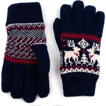 Rukavice ArtOfPolo Unisex rukavice se soby Modré Artofpolo FArk13410ss05