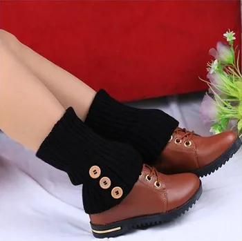 Cyklistické návleky Pletené návleky na nohy černé 40 cm Cixi F3009