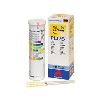 Diagnostický test Testovací proužky na moč: 7 parametrů, 100 ks (Diagnostické prúžky)