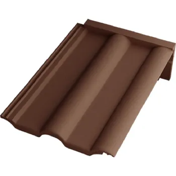 Střešní krytina Taška pultová Betonpres Optimal -tmavohnědá
