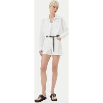 Dámská móda Karl Lagerfeld Jeans Džínové šortky A2W10039 Bílá Regular Fit 29