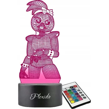 Lampička Plexido vícebarevná Noční lampa