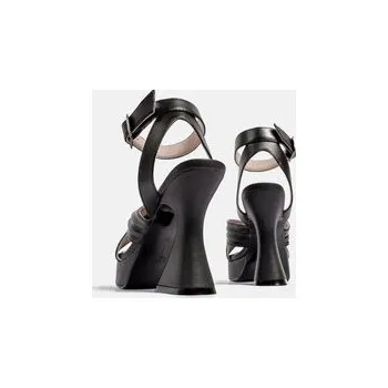 Dámské sandále L37 Sandály TOO LATE TO SAY GOODBYE Černá 38